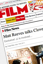マット・リーヴスが『クローバーフィールド2』について話す雑誌インタビュー DVD
