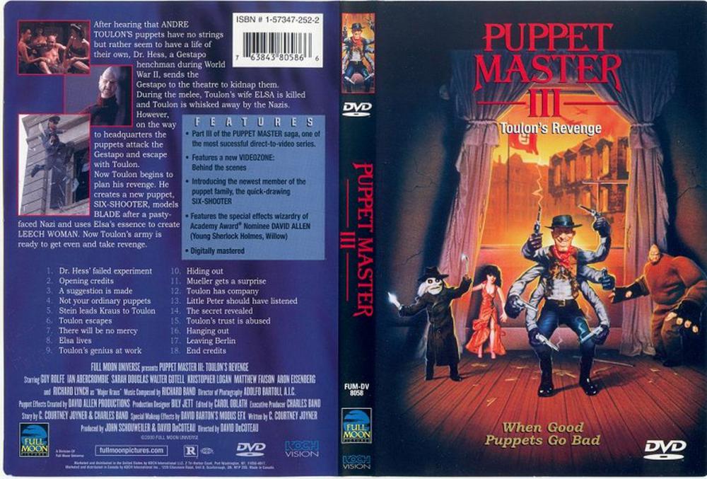 映画|パペット・マスター3/ナチス大決闘|Puppet Master III: Toulon's Revenge - 画像 :: ホラーSHOX [呪]